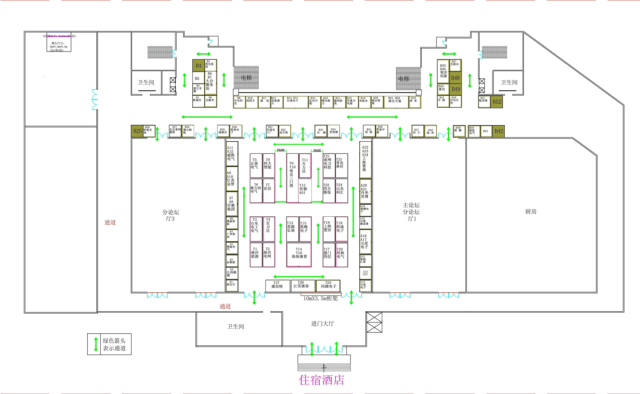 上海英国威廉集团官网展位平面图